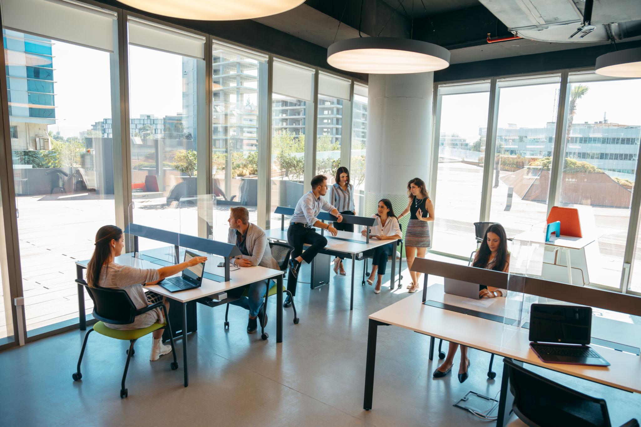 Professionals developing Business English communication skills