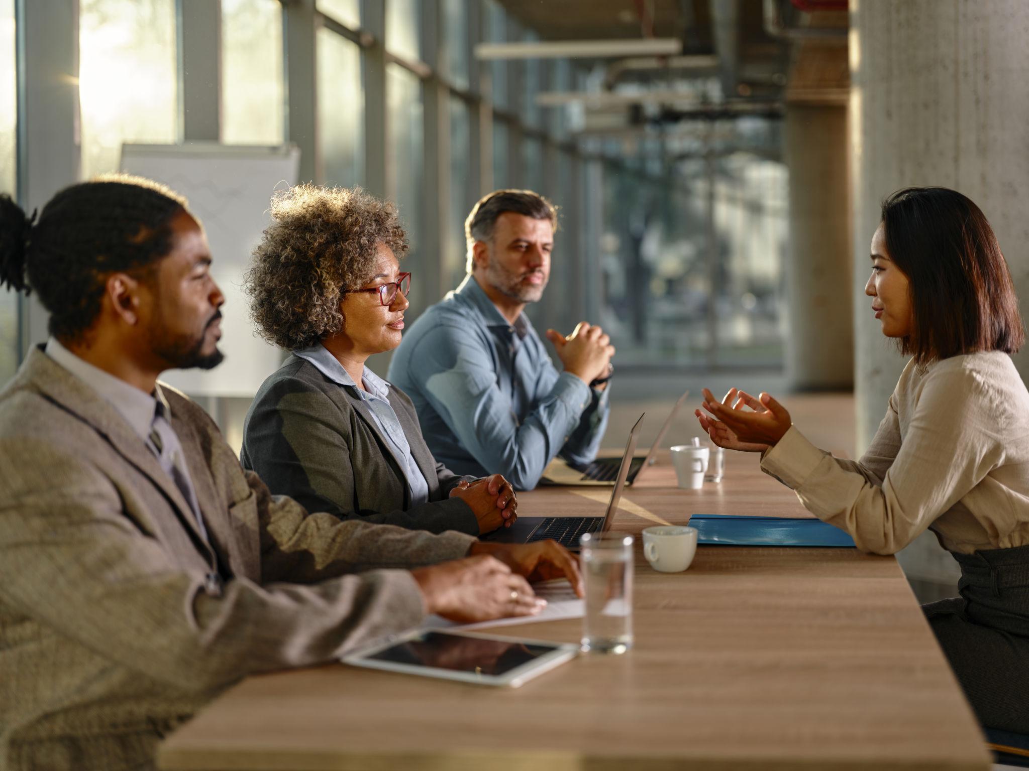 English lessons for professionals preparing for employment and interviews